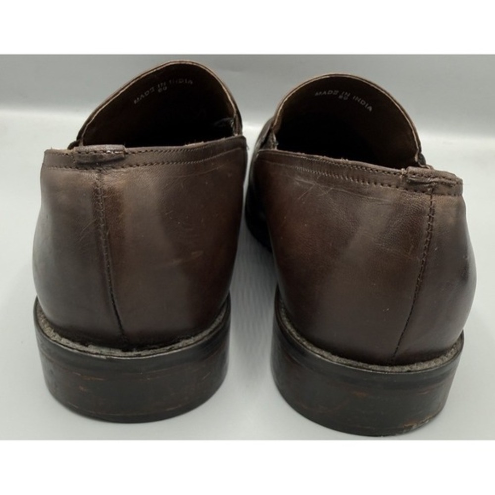 Banana Republic Men's Brown Leather Slip On Loafer Size 12‎ - Picture 3 of 13